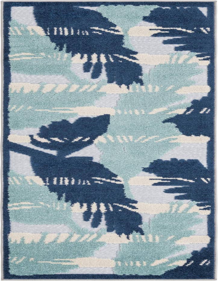 Detail image of 2' x 6' Easy-Clean Aruba Indoor / Outdoor Runner Rug