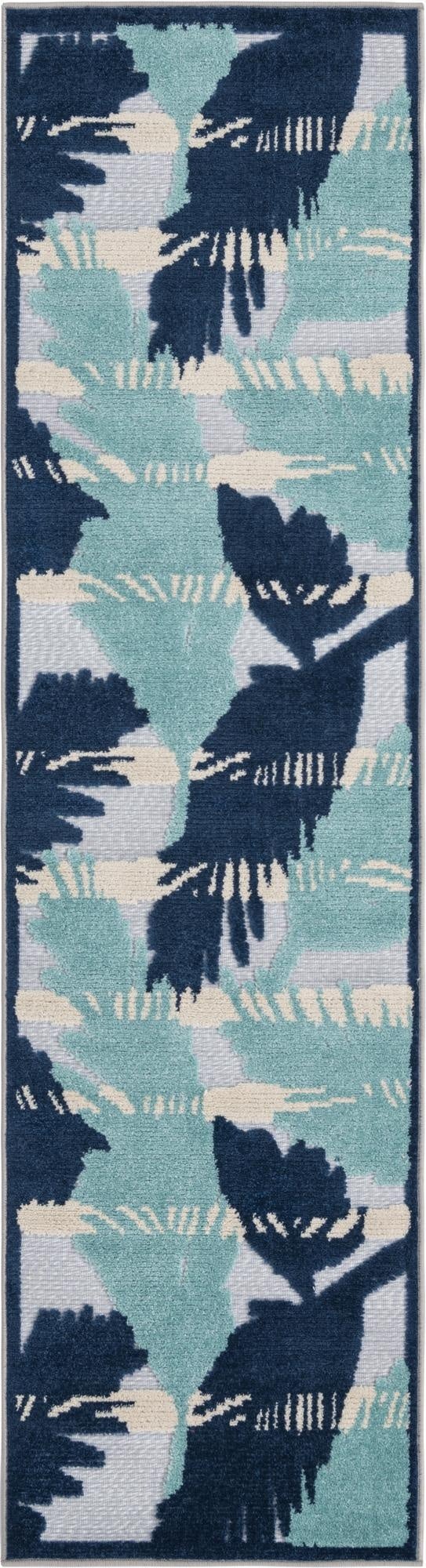 2' x 8'  Washable Aruba Indoor / Outdoor Runner Rug