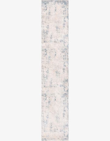 Gray Blue Caspian Runner Rug