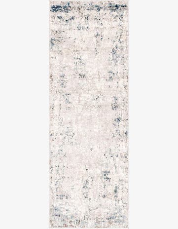 Gray Blue Caspian Runner Rug