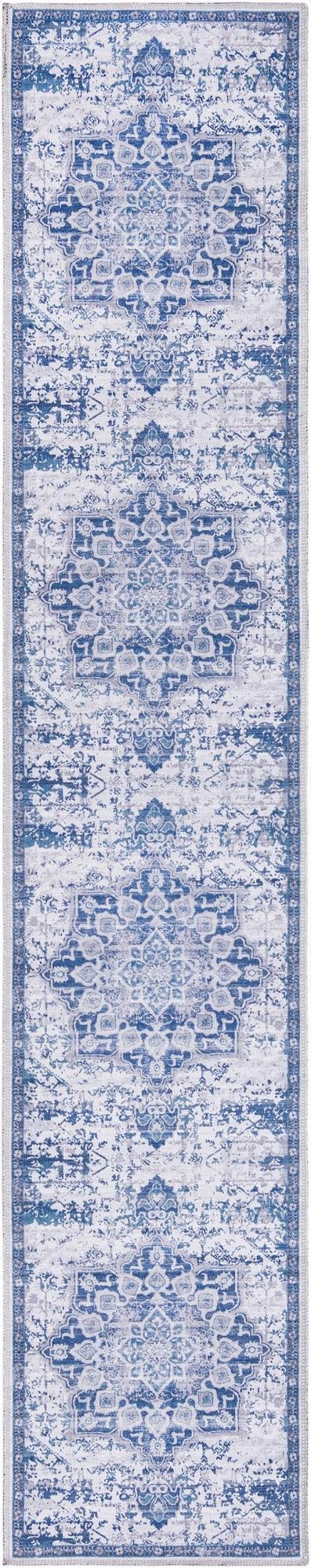 2' x 10' Washable Francesca Runner Rug