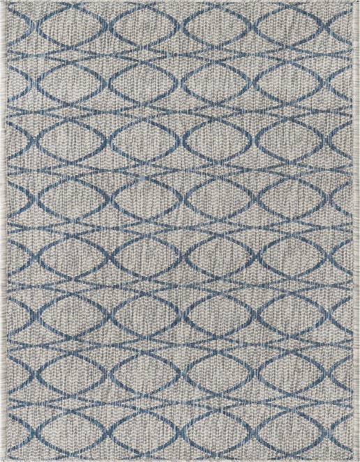 Detail image of 2' x 7' 10 Easy-Clean Lattice Indoor / Outdoor Runner Rug