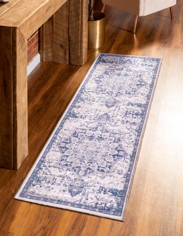 2' 7 x 19' 8 Washable Renaissance Runner Rug