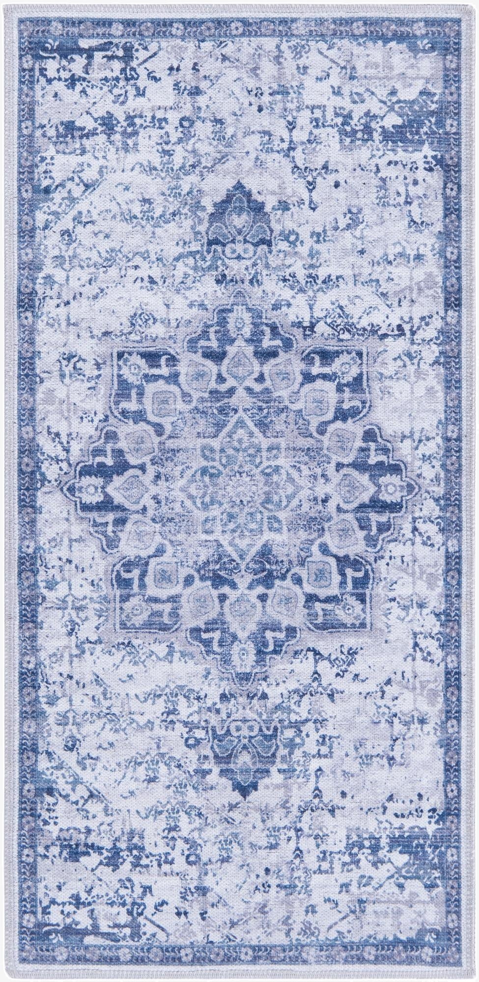 Primary image 2' x 4'  Washable Renaissance Runner Rug