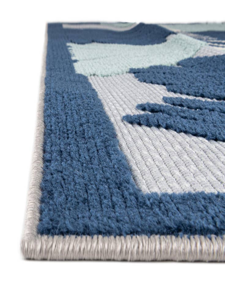 Detail image of 5' 3 x 5' 3  Washable Aruba Indoor / Outdoor Square Rug