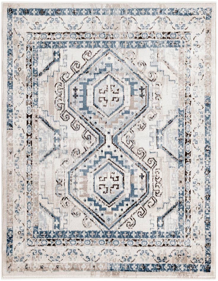 Detail image of 4' x 4' Charlotte Square Rug