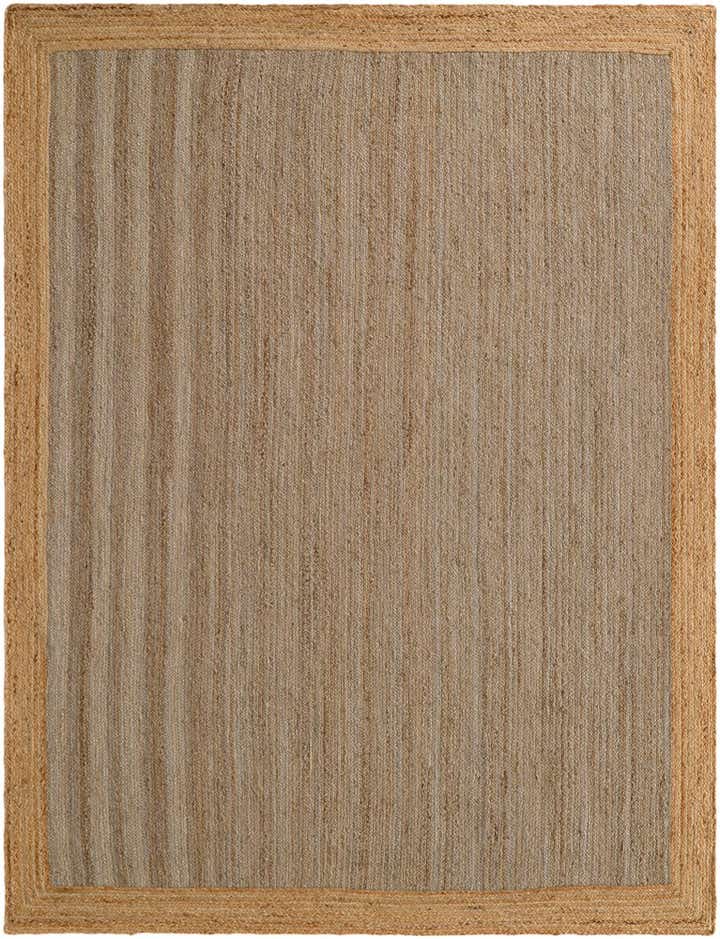 9' x 12' Handmade Braided Jute Rug