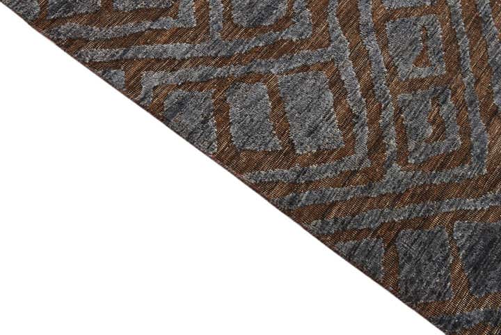 8' 2 x 12' 3 Hand Knotted Darya Wool Rug