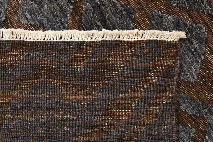 8' 2 x 12' 3 Hand Knotted Darya Wool Rug