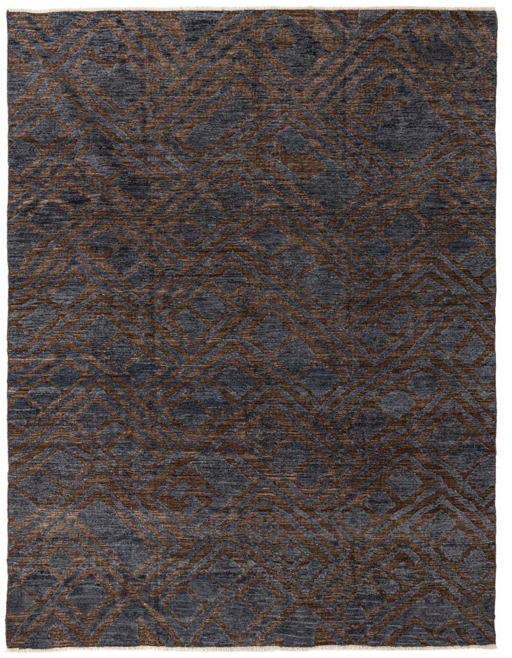Detail image of 8' 2 x 12' 3 Hand Knotted Darya Wool Rug