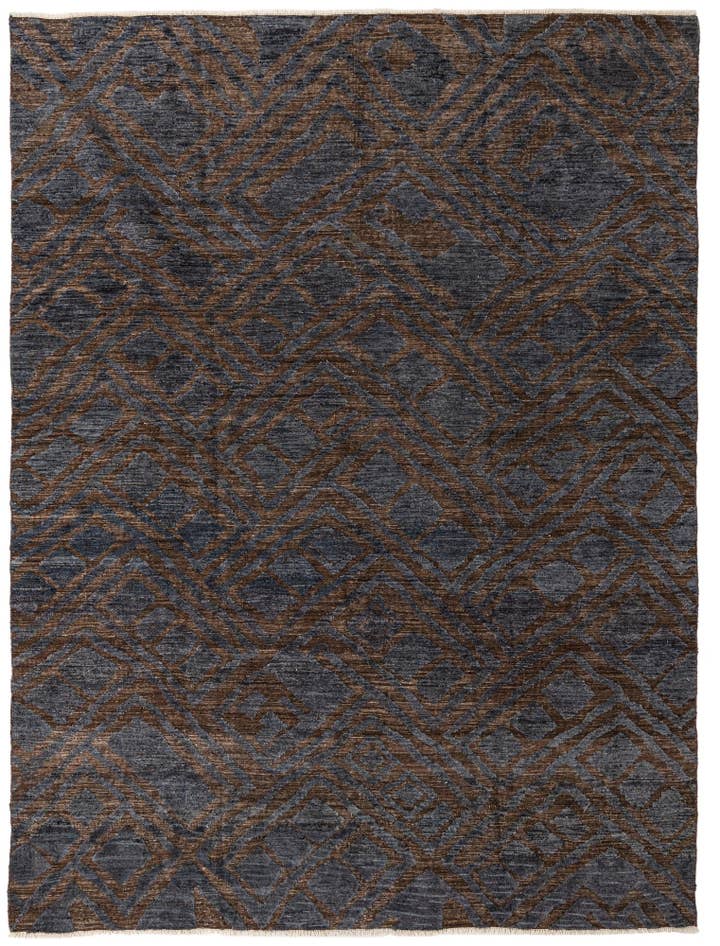 Detail image of 8' 2 x 12' 3 Hand Knotted Darya Wool Rug
