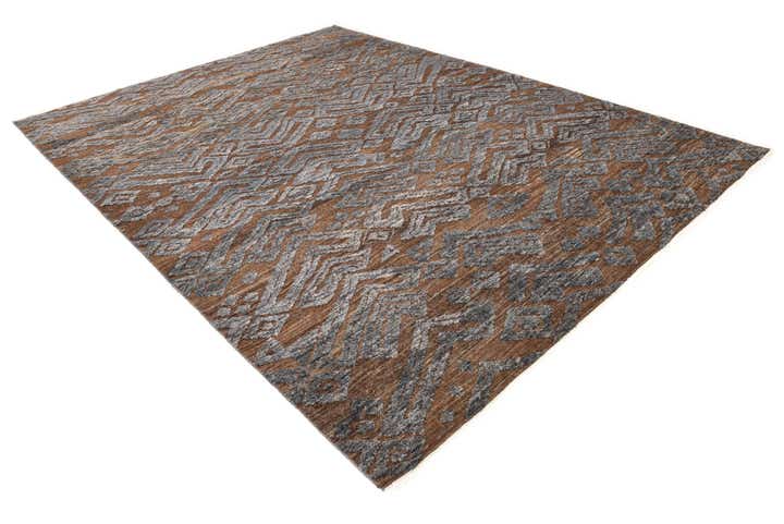 8' 3 x 12' 3 Hand Knotted Darya Wool Rug