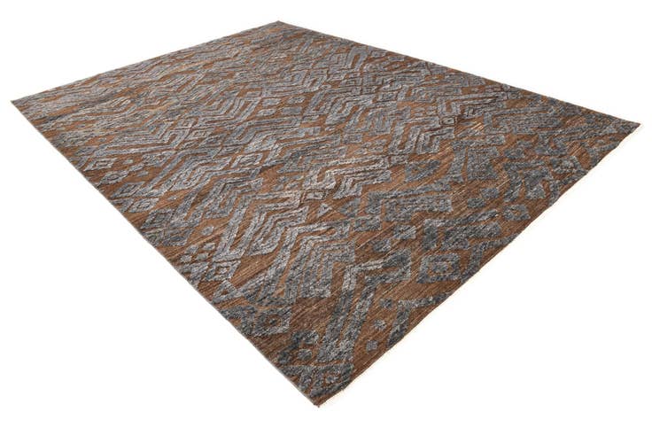 Detail image of 8' 3 x 12' 3 Hand Knotted Darya Wool Rug