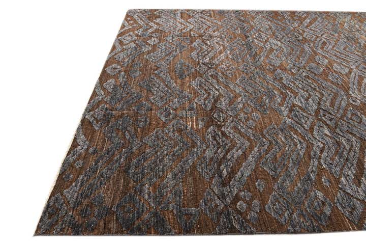 8' 3 x 12' 3 Hand Knotted Darya Wool Rug