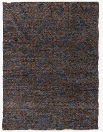 8' 2 x 12' 3 Hand Knotted Darya Wool Rug