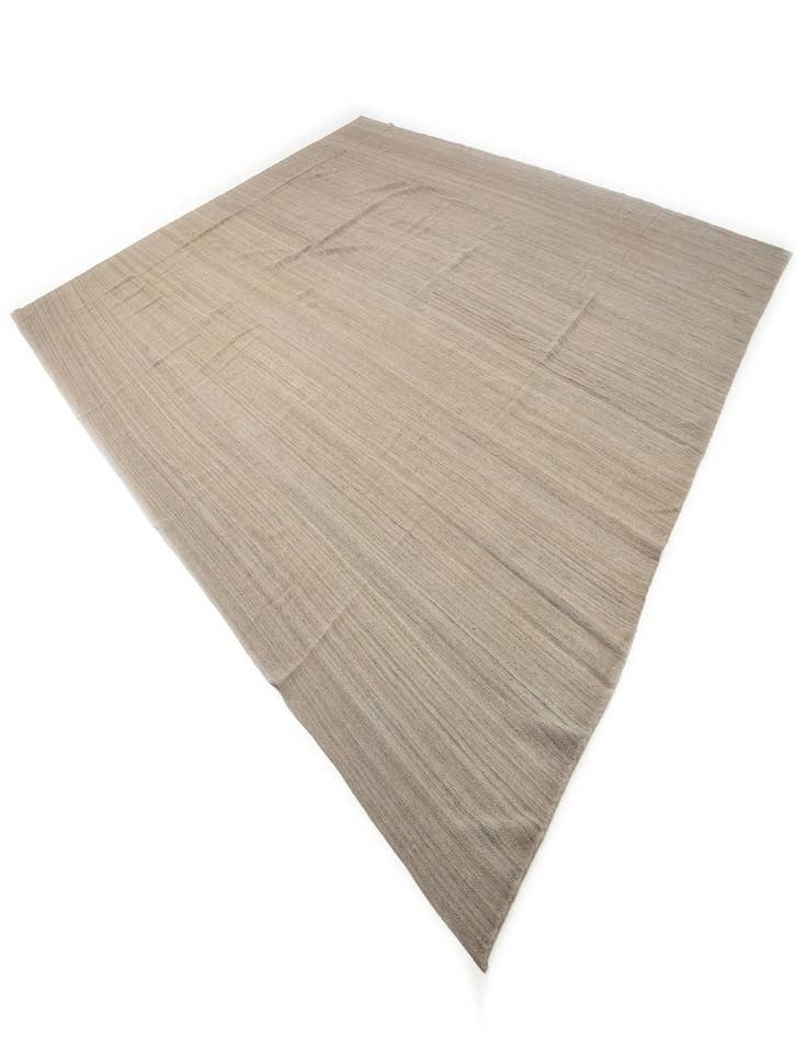 Detail image of 13' 8 x 16'  Hand Woven Kilim Modern Wool Rug