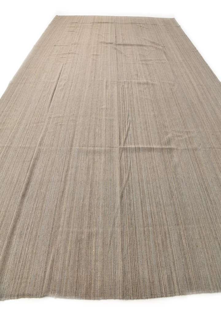 13' 8 x 16' Hand Woven Kilim Modern Wool Rug