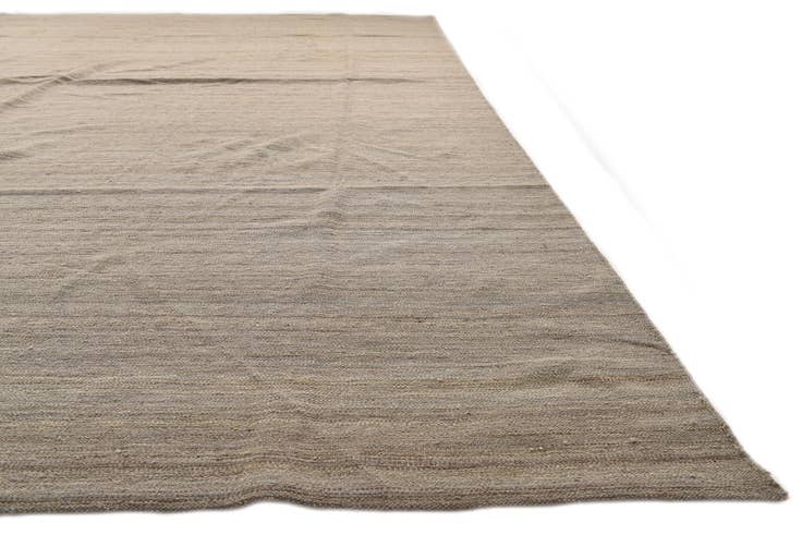 Detail image of 13' 8 x 16' Hand Woven Kilim Modern Wool Rug