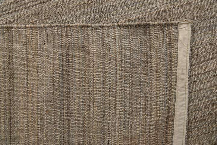 13' 8 x 16' Hand Woven Kilim Modern Wool Rug