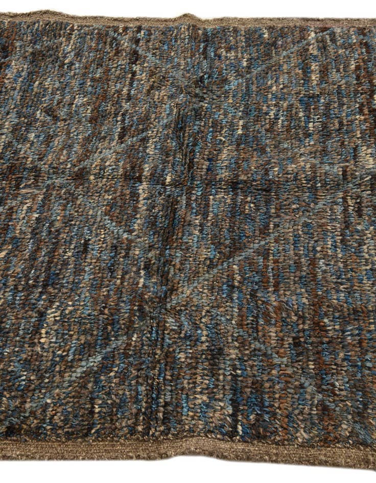 Detail image of 4' 2 x 6' 8  Hand Knotted Moroccan Wool Rug