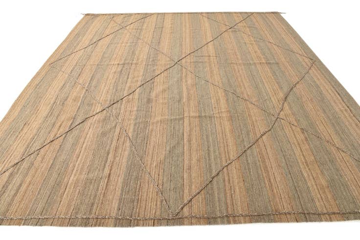 Detail image of 11' 5 x 13' Hand Knotted Moroccan Wool Rug
