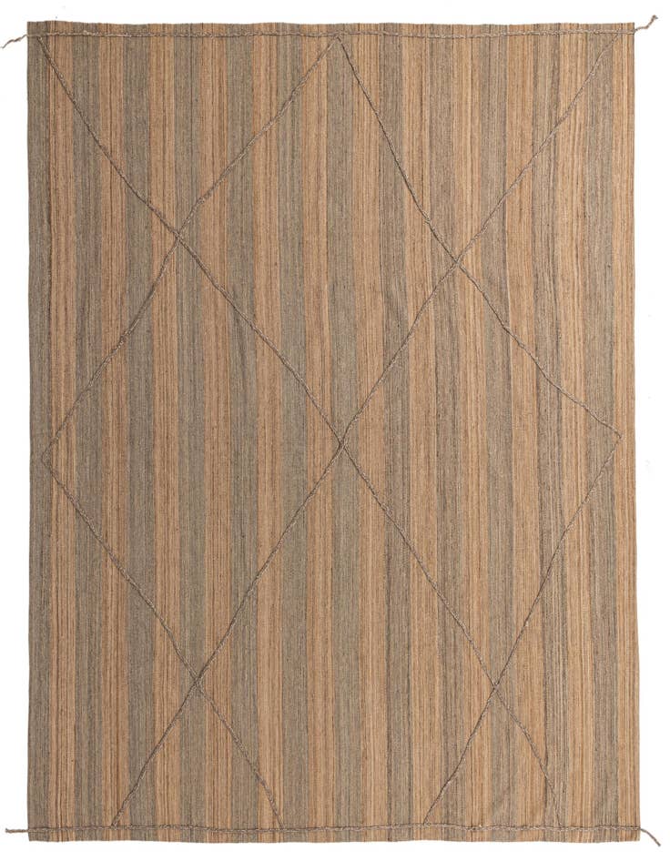 Detail image of 11' 5 x 13' Hand Knotted Moroccan Wool Rug