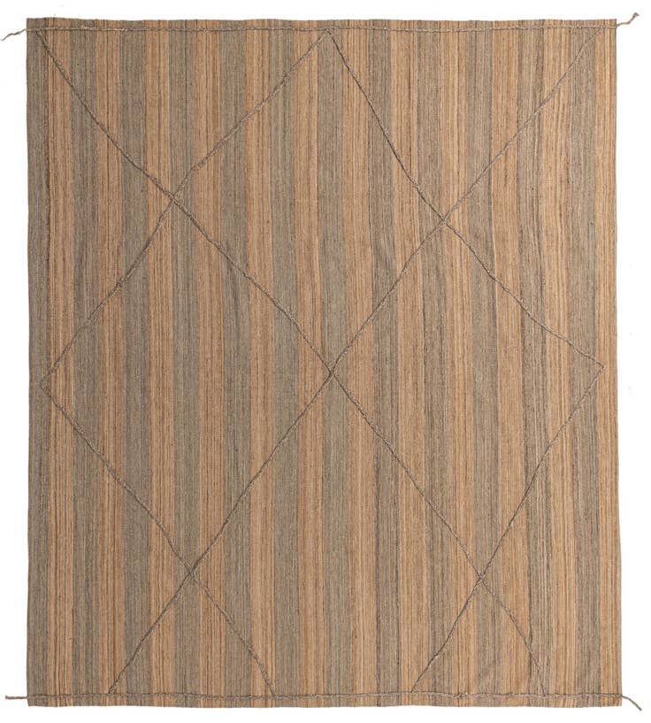 Detail image of 11' 5 x 13' Hand Knotted Moroccan Wool Rug