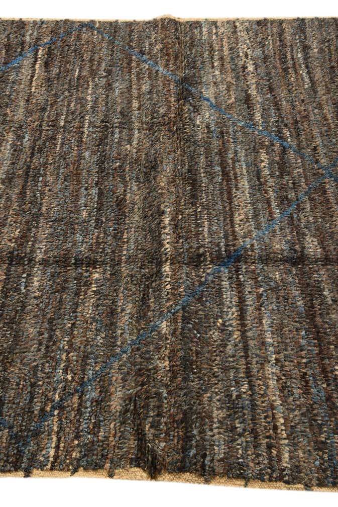 5' 5 x 8' 7 Hand Knotted Moroccan Wool Rug