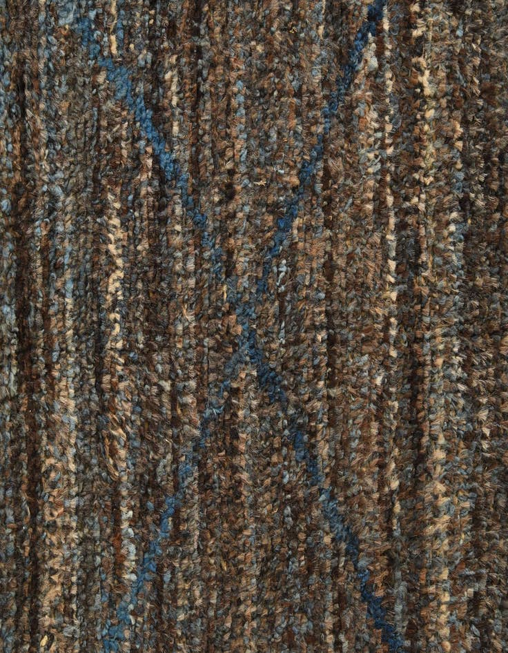 Detail image of 5' 5 x 8' 7  Hand Knotted Moroccan Wool Rug