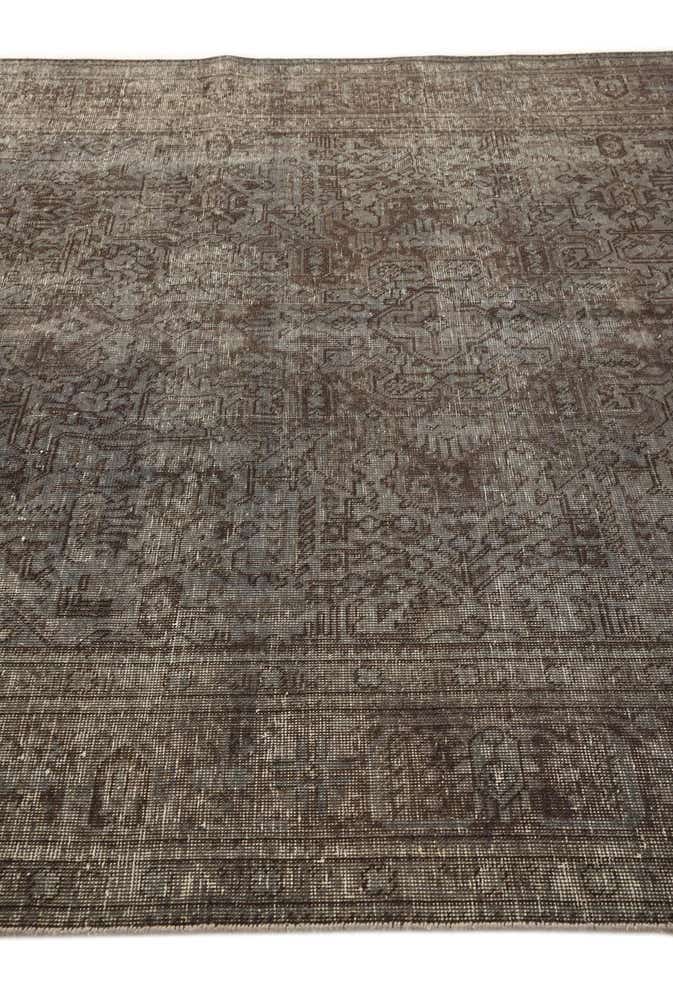 6' 5 x 9' 4 Hand Knotted Ultra Vintage Persian Wool Rug
