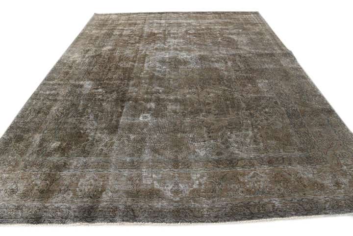 9' 6 x 12' 2 Hand Knotted Ultra Vintage Persian Wool Rug