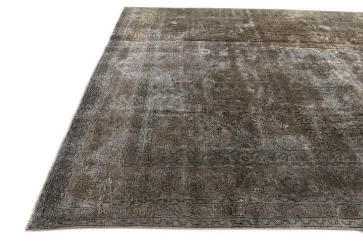 9' 6 x 12' 2 Hand Knotted Ultra Vintage Persian Wool Rug