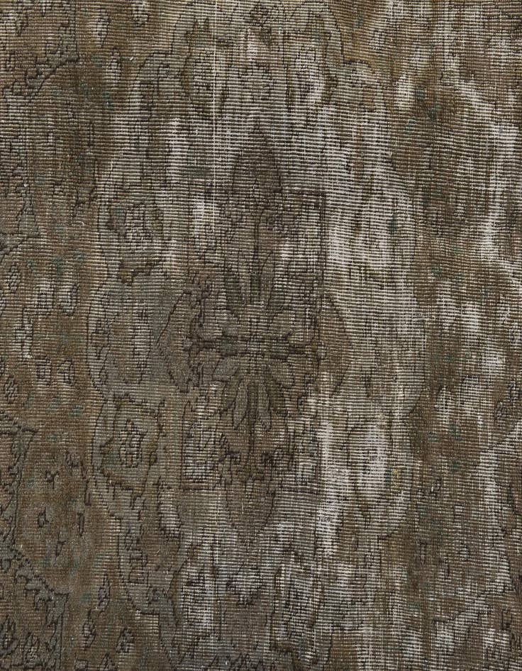 Detail image of 9' 6 x 12' 2  Hand Knotted Ultra Vintage Persian Wool Rug