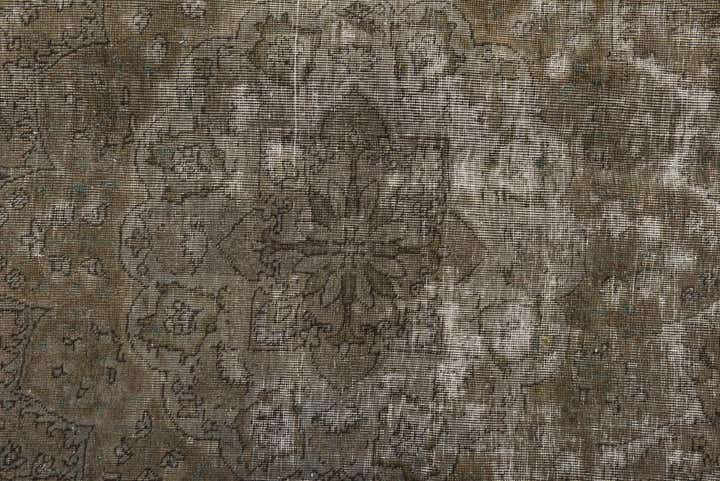 9' 6 x 12' 2 Hand Knotted Ultra Vintage Persian Wool Rug