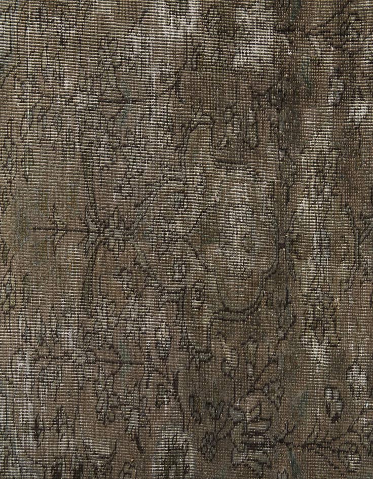 Detail image of 9' 6 x 12' 2  Hand Knotted Ultra Vintage Persian Wool Rug