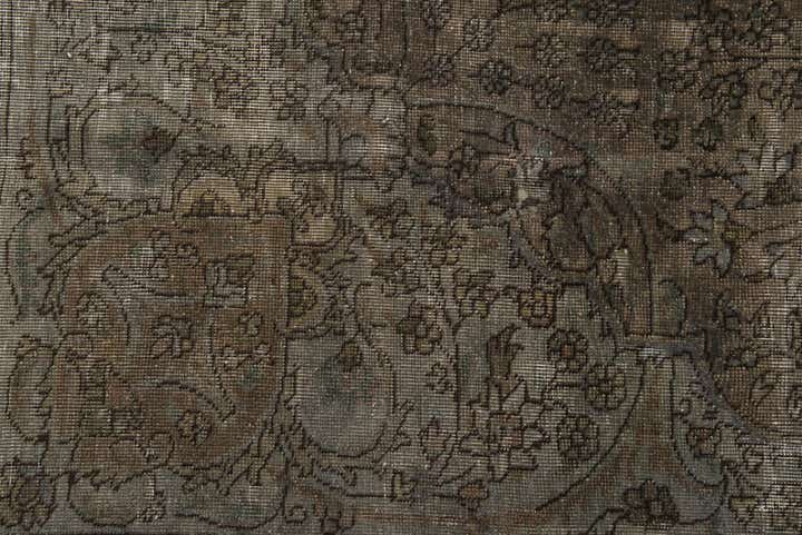 9' 6 x 12' 2 Hand Knotted Ultra Vintage Persian Wool Rug