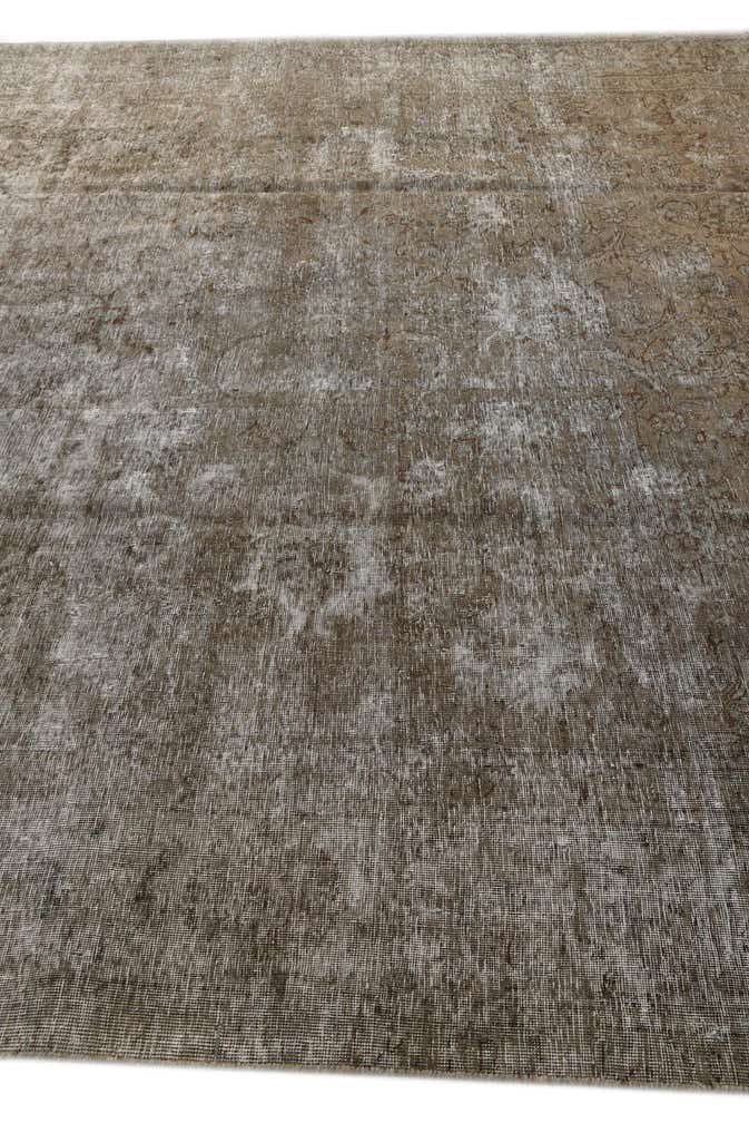 9' 10 x 13' Hand Knotted Ultra Vintage Persian Wool Rug