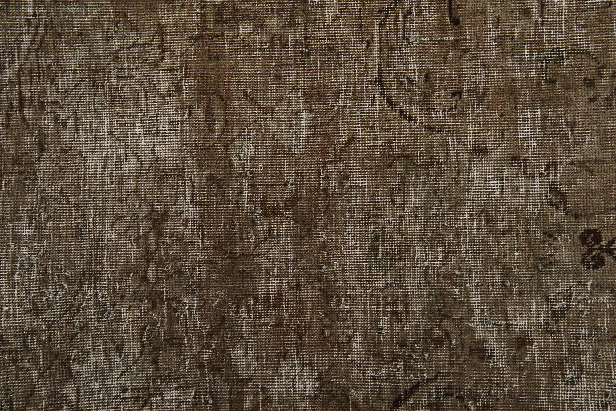 9' 10 x 13' Hand Knotted Ultra Vintage Persian Wool Rug