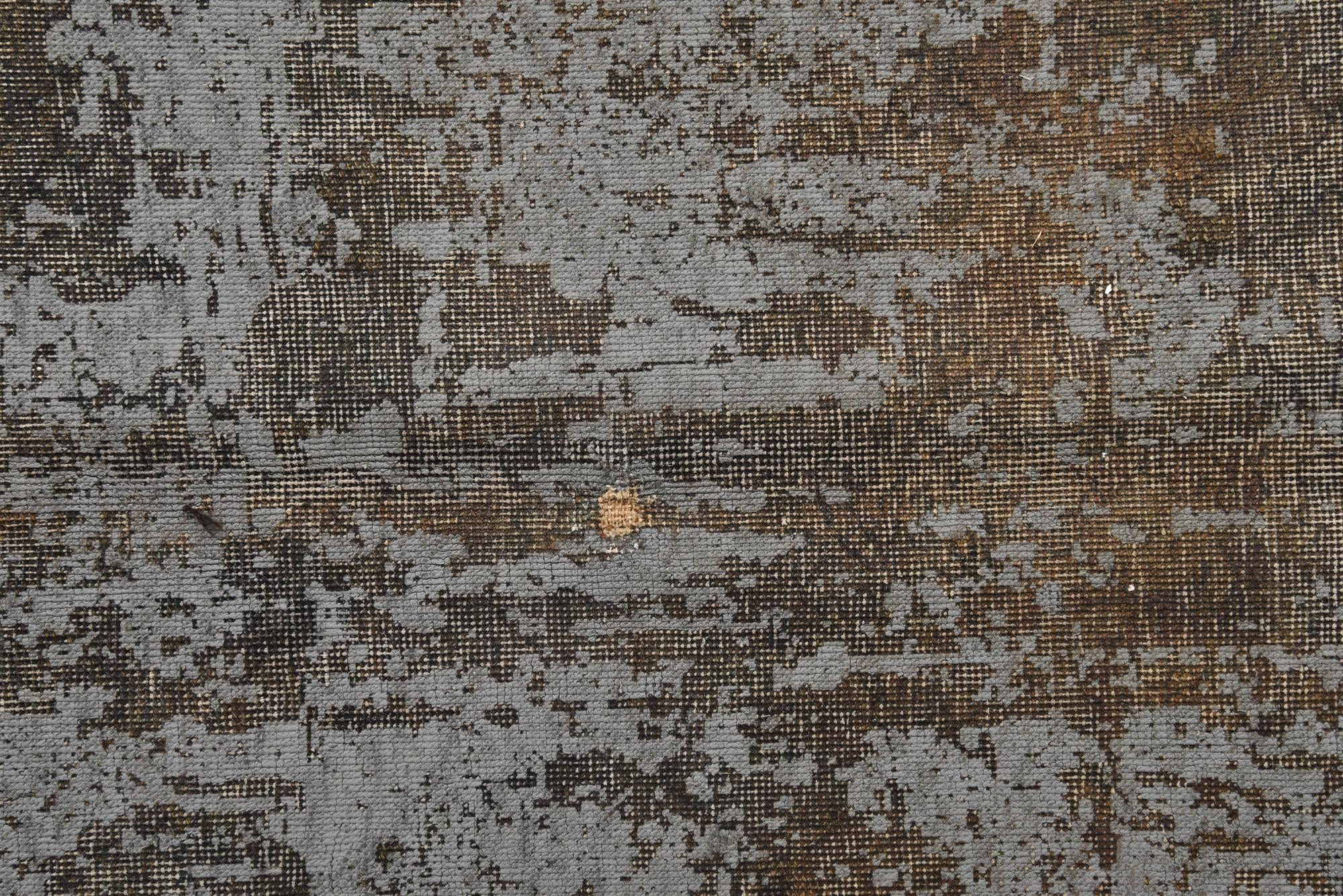 5' 9 x 9' Hand Knotted Ultra Vintage Persian Wool Rug