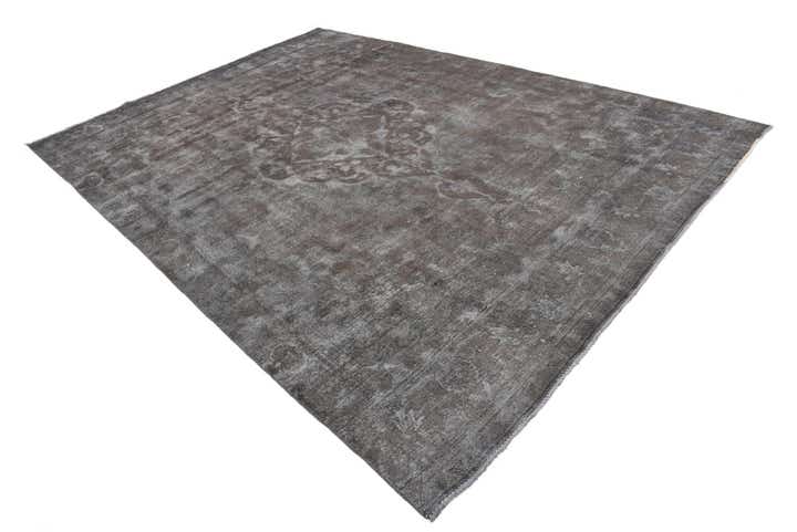 9' x 13' Hand Knotted Ultra Vintage Persian Wool Rug