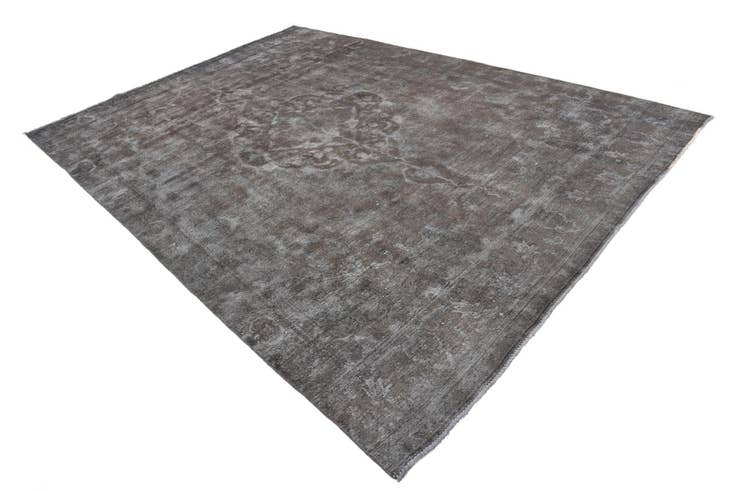 Detail image of 9' x 13' Hand Knotted Ultra Vintage Persian Wool Rug