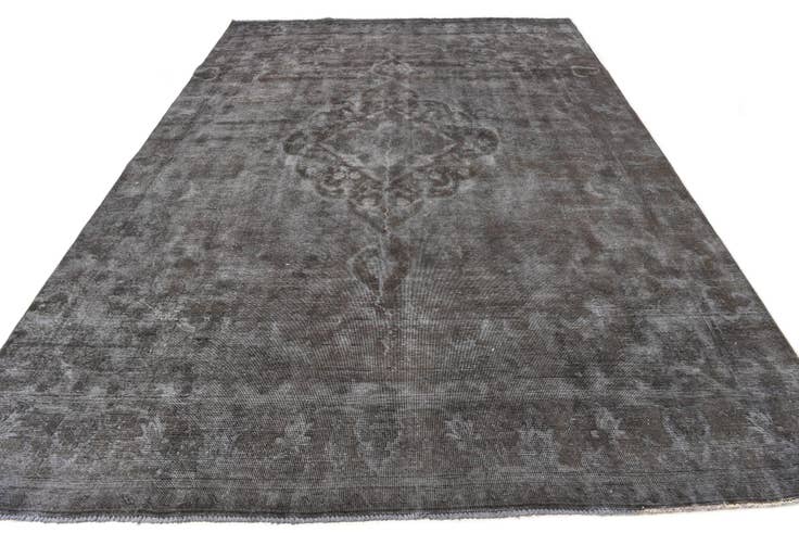 Detail image of 9' x 13' Hand Knotted Ultra Vintage Persian Wool Rug