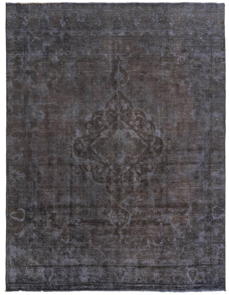 Detail image of 9' x 13' Hand Knotted Ultra Vintage Persian Wool Rug