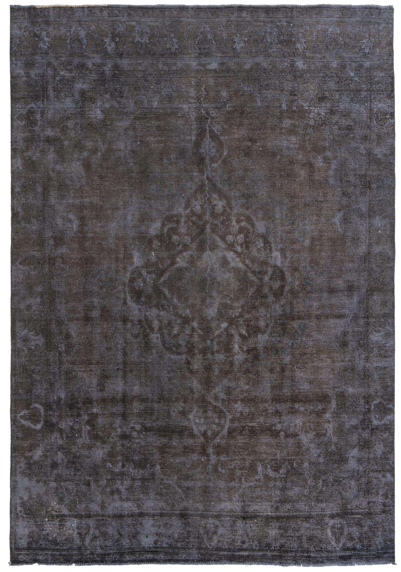 9' x 13' Hand Knotted Ultra Vintage Persian Wool Rug