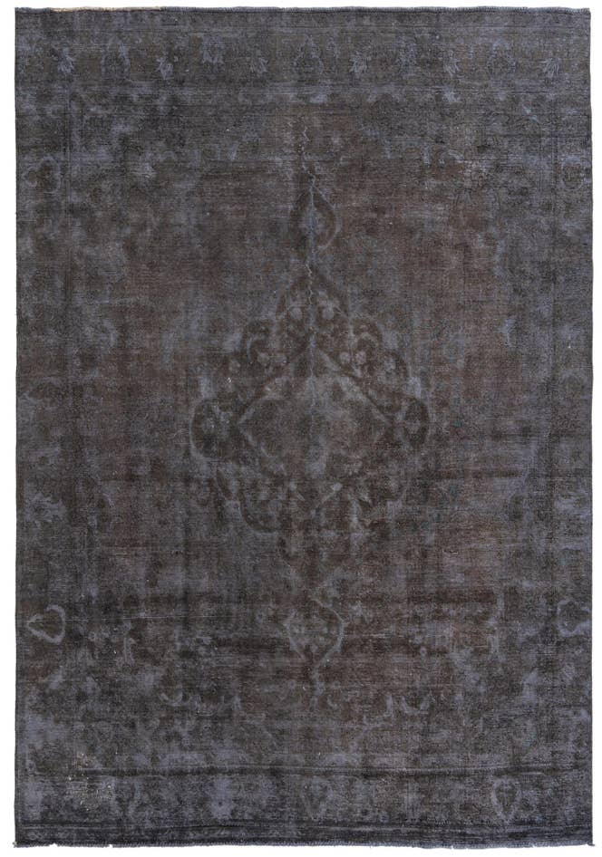 Detail image of 9' x 13' Hand Knotted Ultra Vintage Persian Wool Rug