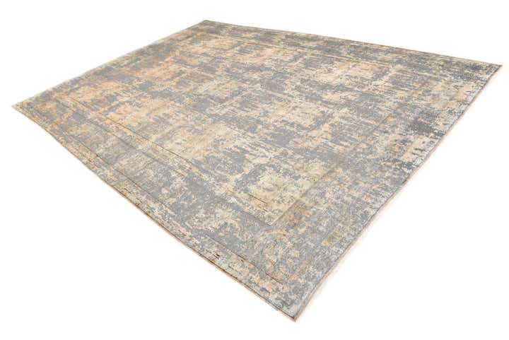 9' 4 x 13' Hand Knotted Ultra Vintage Persian Wool Rug