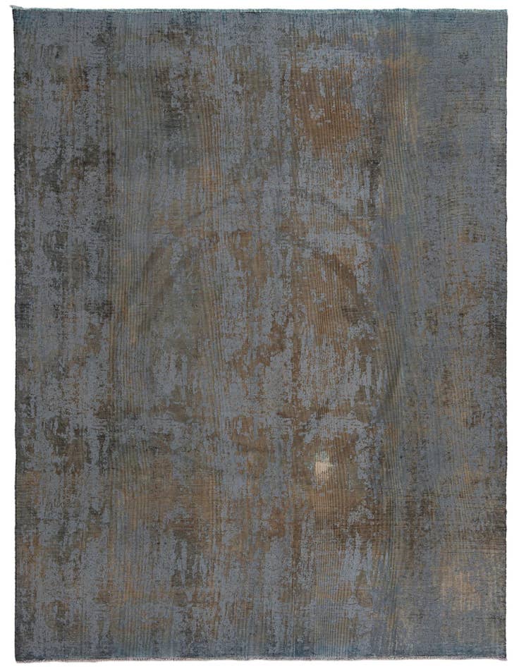 Detail image of 7' 10 x 10' 7 Hand Knotted Ultra Vintage Persian Wool Rug