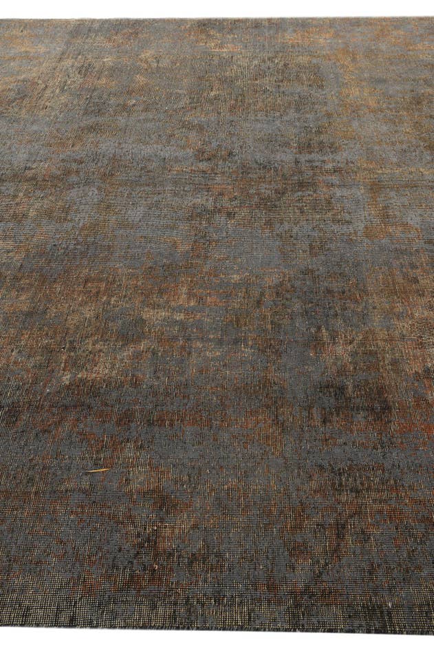 Detail image of 9' 4 x 12' 3 Hand Knotted Ultra Vintage Persian Wool Rug