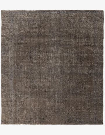 8' 5 x 9' 8 Hand Knotted Ultra Vintage Persian Wool Rug