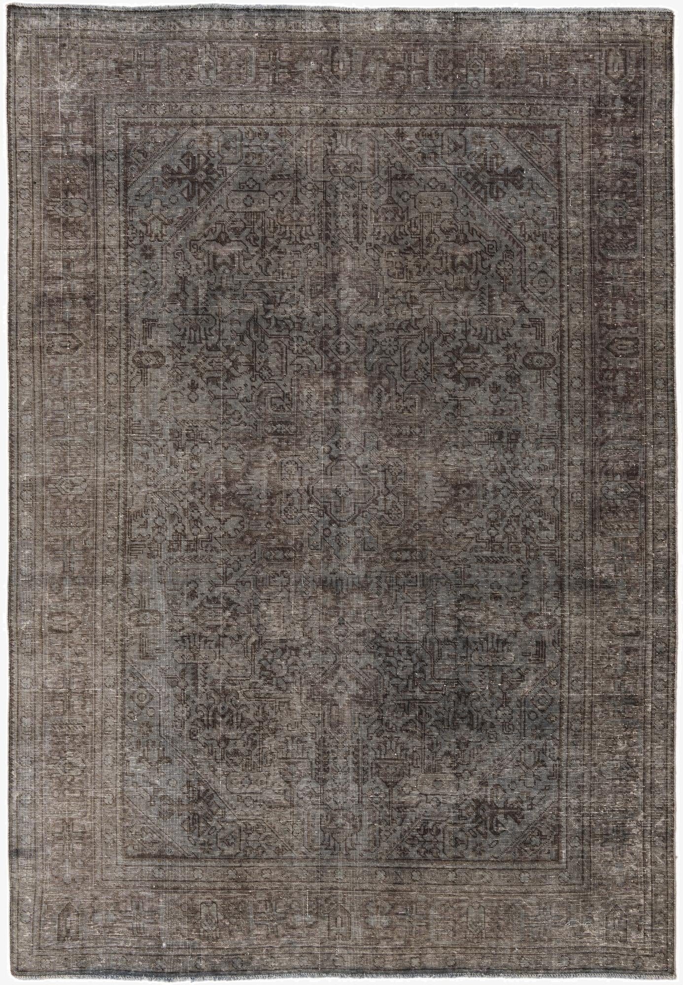 Primary image 6' 5 x 9' 4  Hand Knotted Ultra Vintage Persian Wool Rug